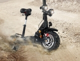 Scooter with seat